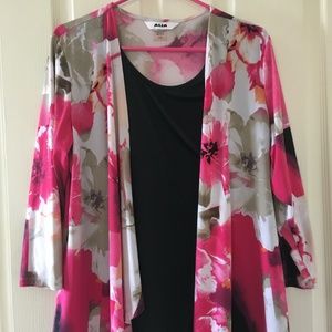 Vintage Alia blouse with sewn-in shell